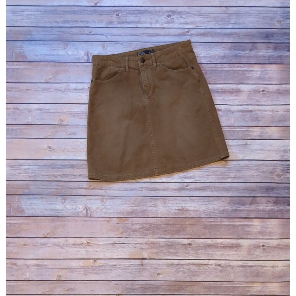 prAna Trista Corduroy Skirt in "Tortoise" -Size 4